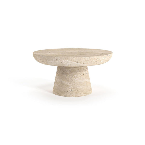 Capstone Travertine Coffee Table