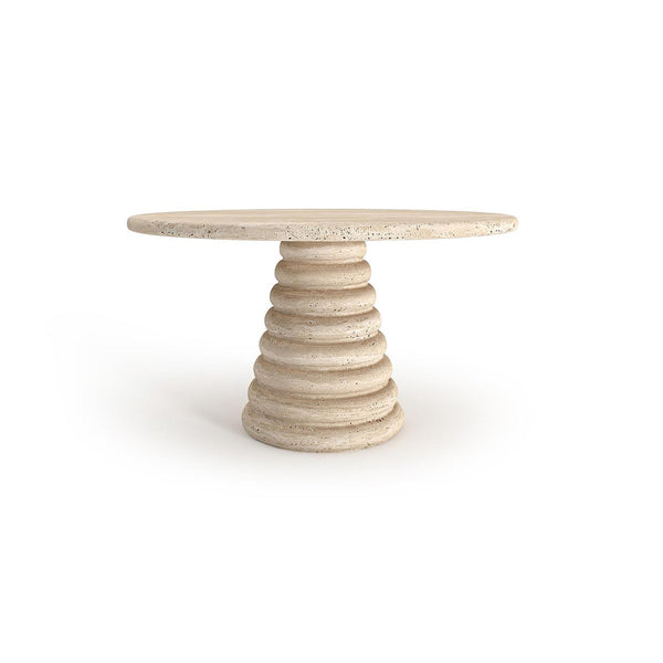 Honeycomb Travertine Coffee Table