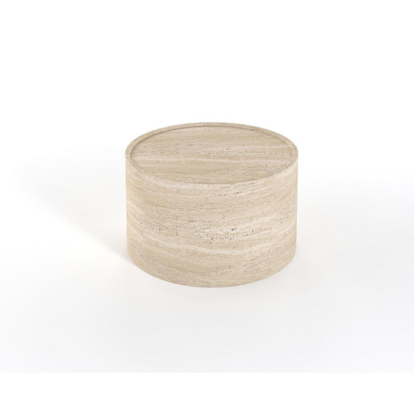 Orbit Travertine Coffee Table