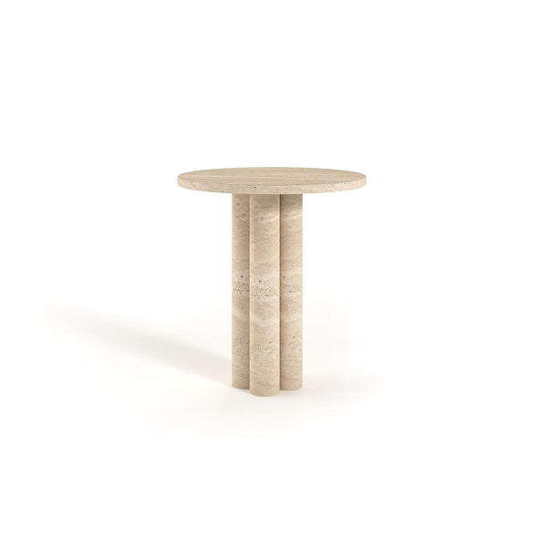 Triad Travertine End Table