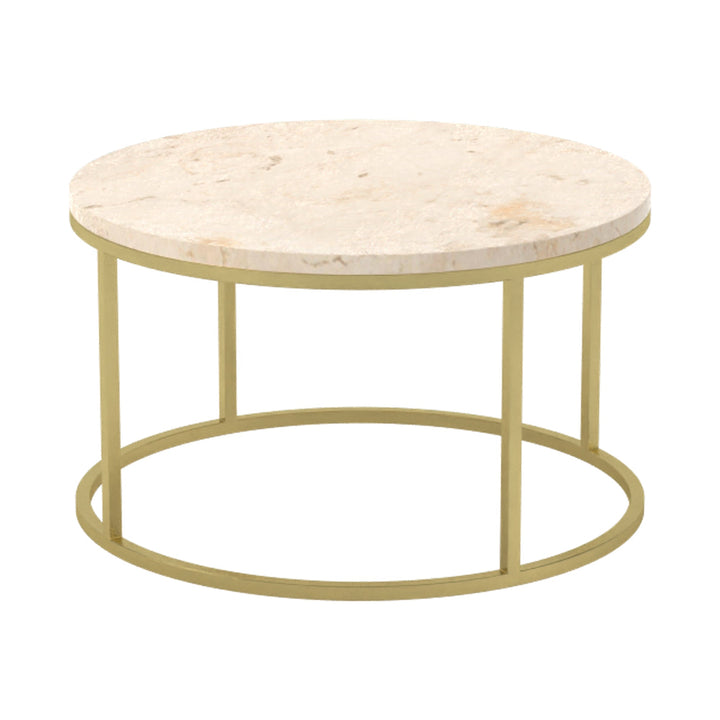 beige coffee table