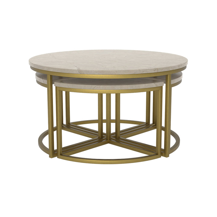 beige marble coffee table