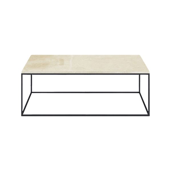 beige marble coffee table