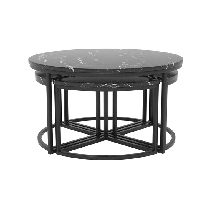 black marble coffee table