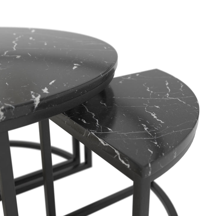 black marble coffee table