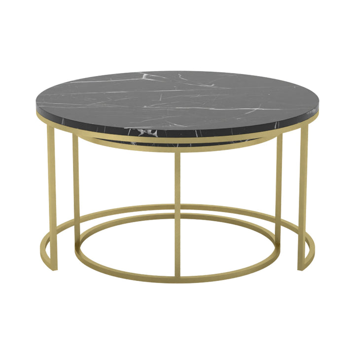 black marble coffee table