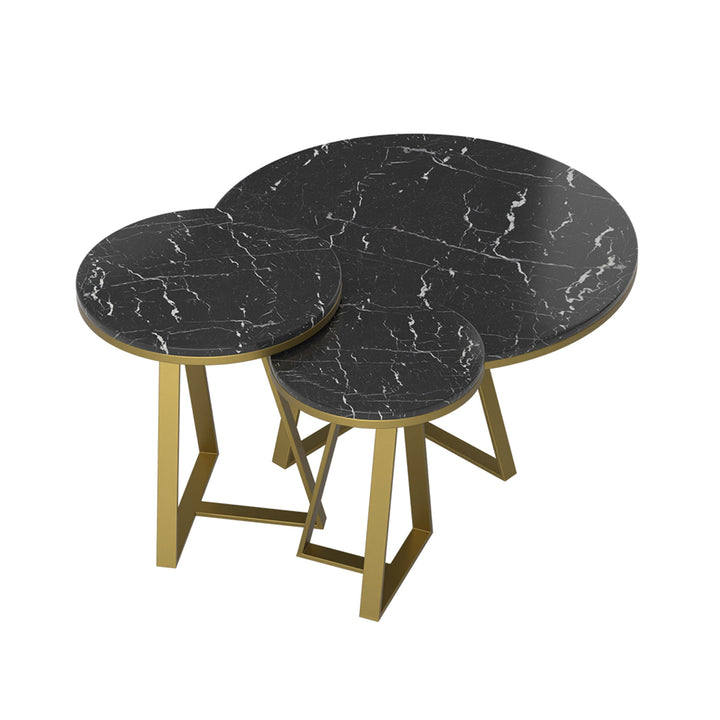 black marble coffee table