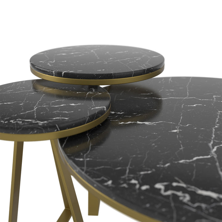 black marble coffee table