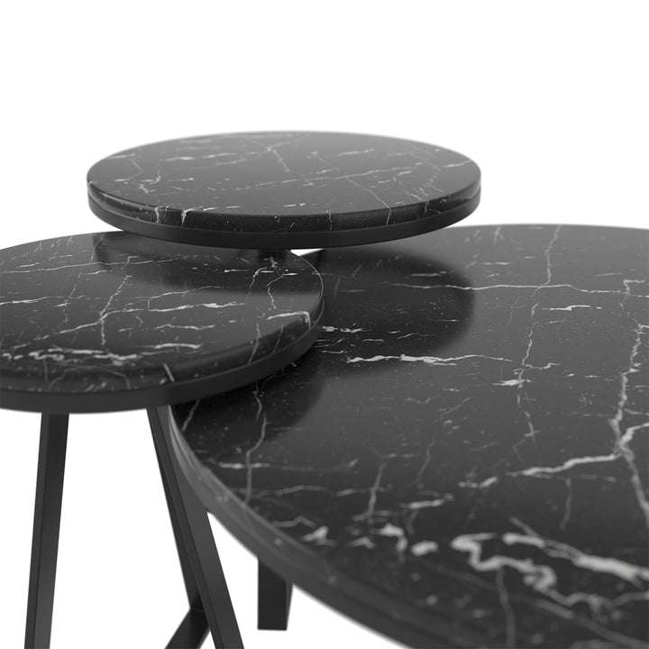 black marble coffee table