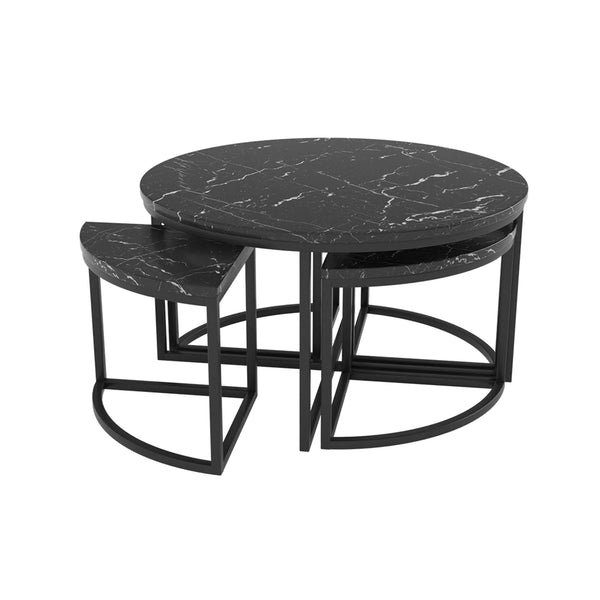 black marble coffee table