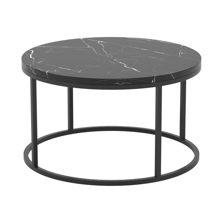 black marble coffee table