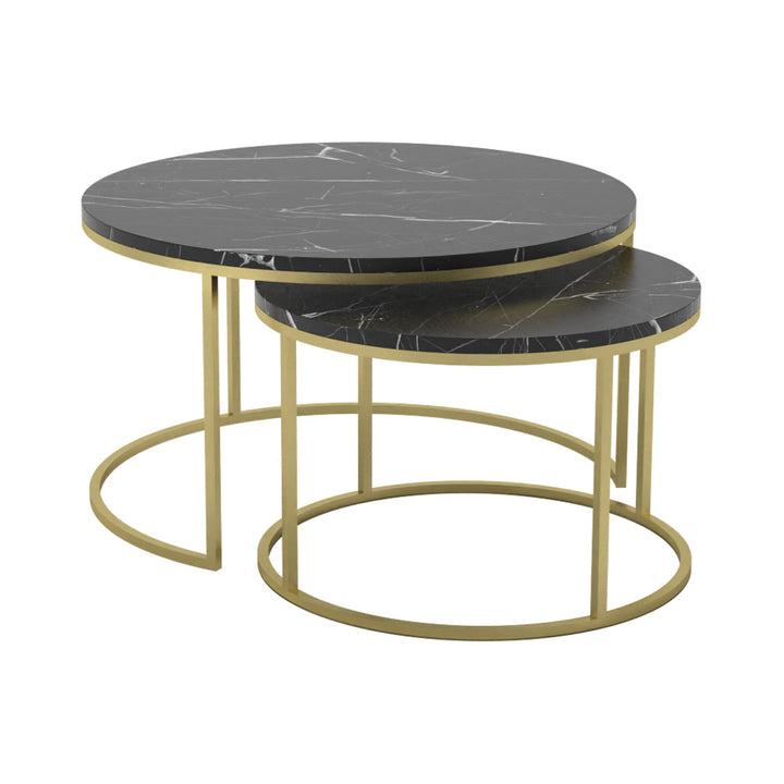 black marble coffee table