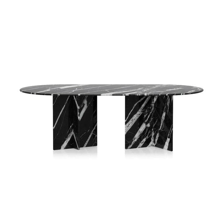 black marble dining table