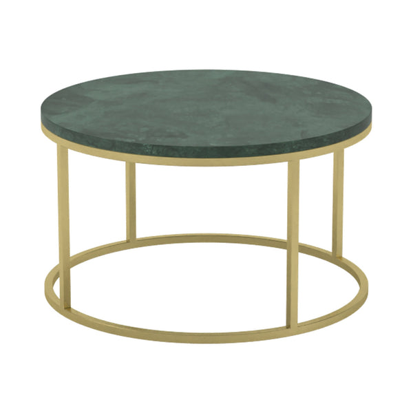 green marble coffee table