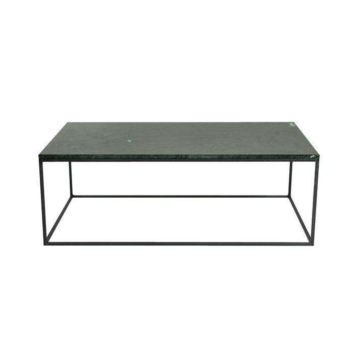 green marble coffee table