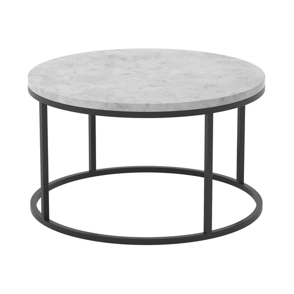 white marble coffee table