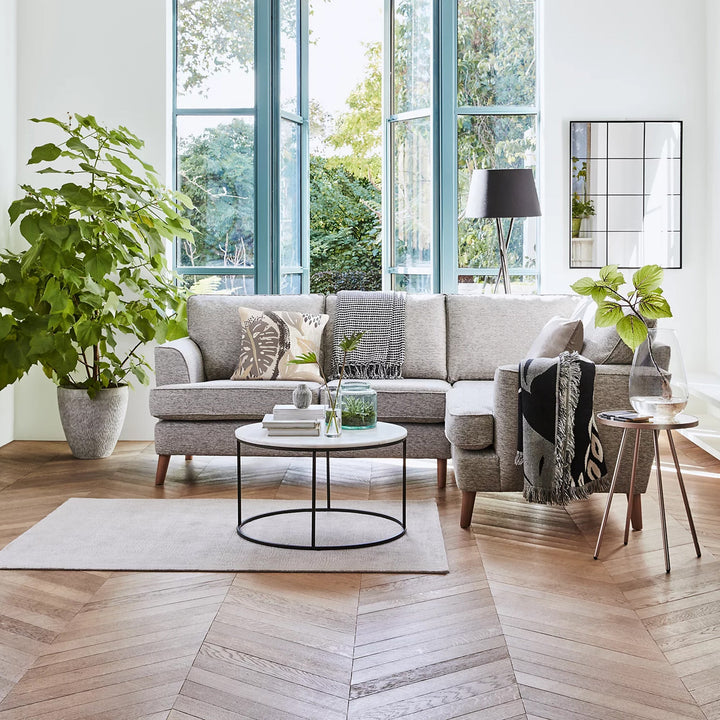 white marble coffee table