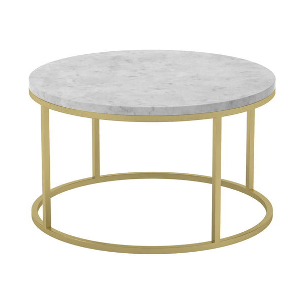 white marble coffee table