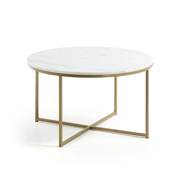 white marble coffee table