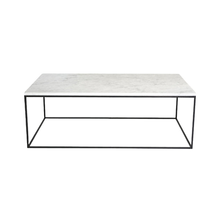 white marble coffee table