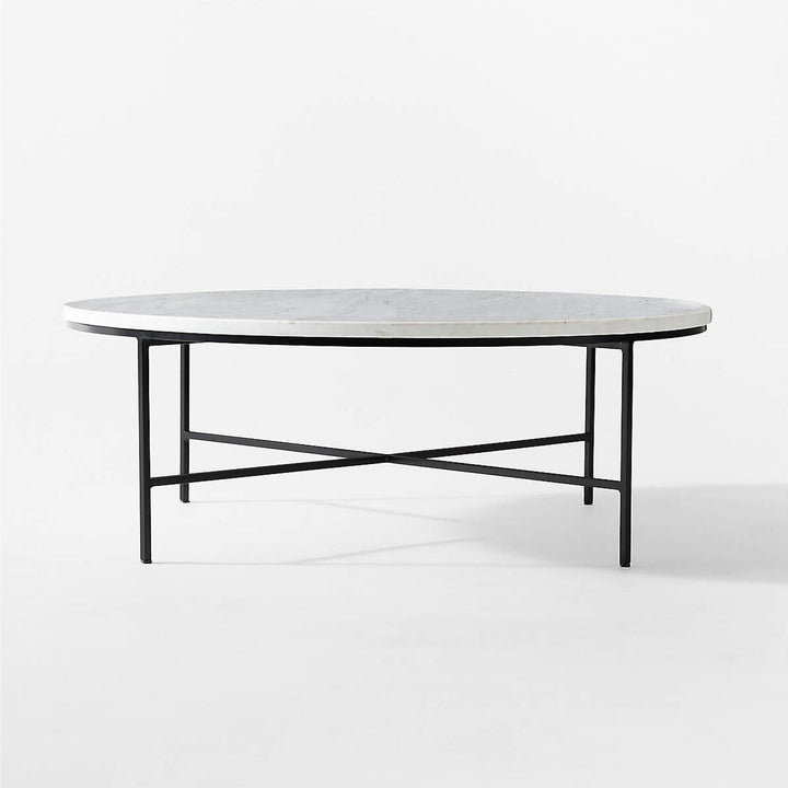 white marble coffee table