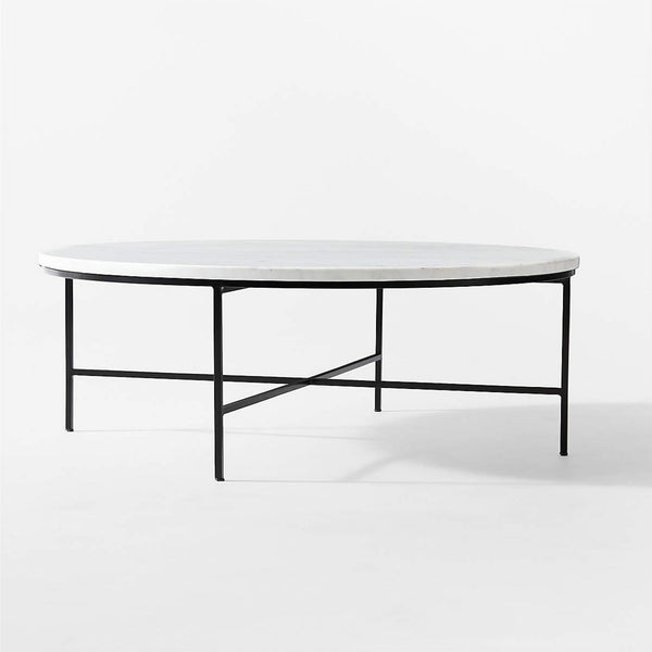 white marble coffee table